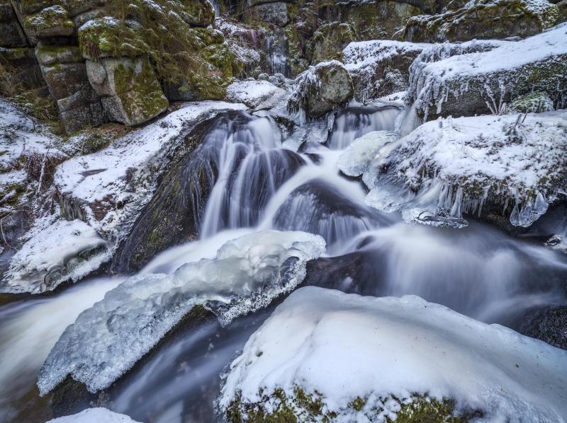 Naturdenkmal Lohnbachfall 16:18 Uhr